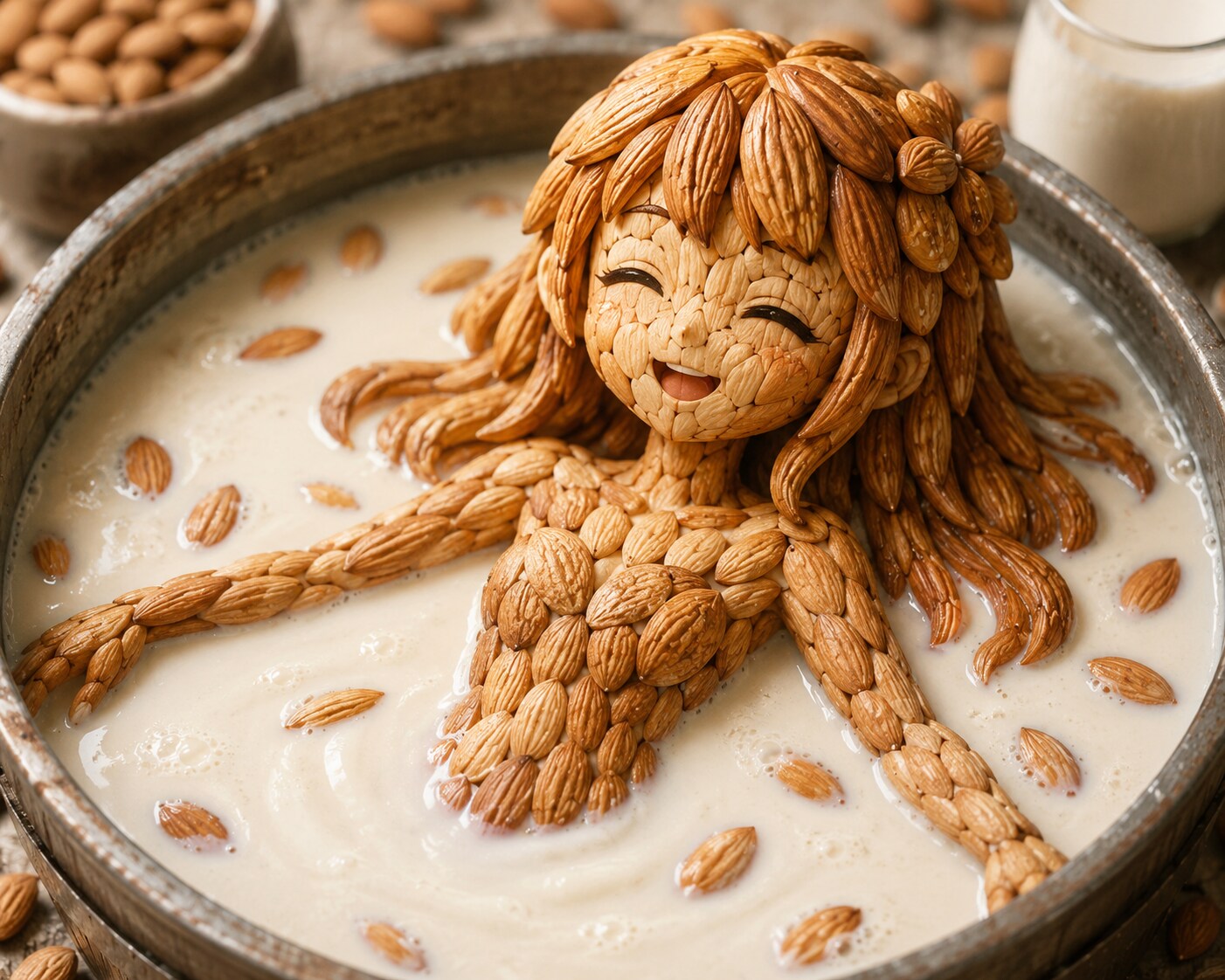 アーモンドミルクの日