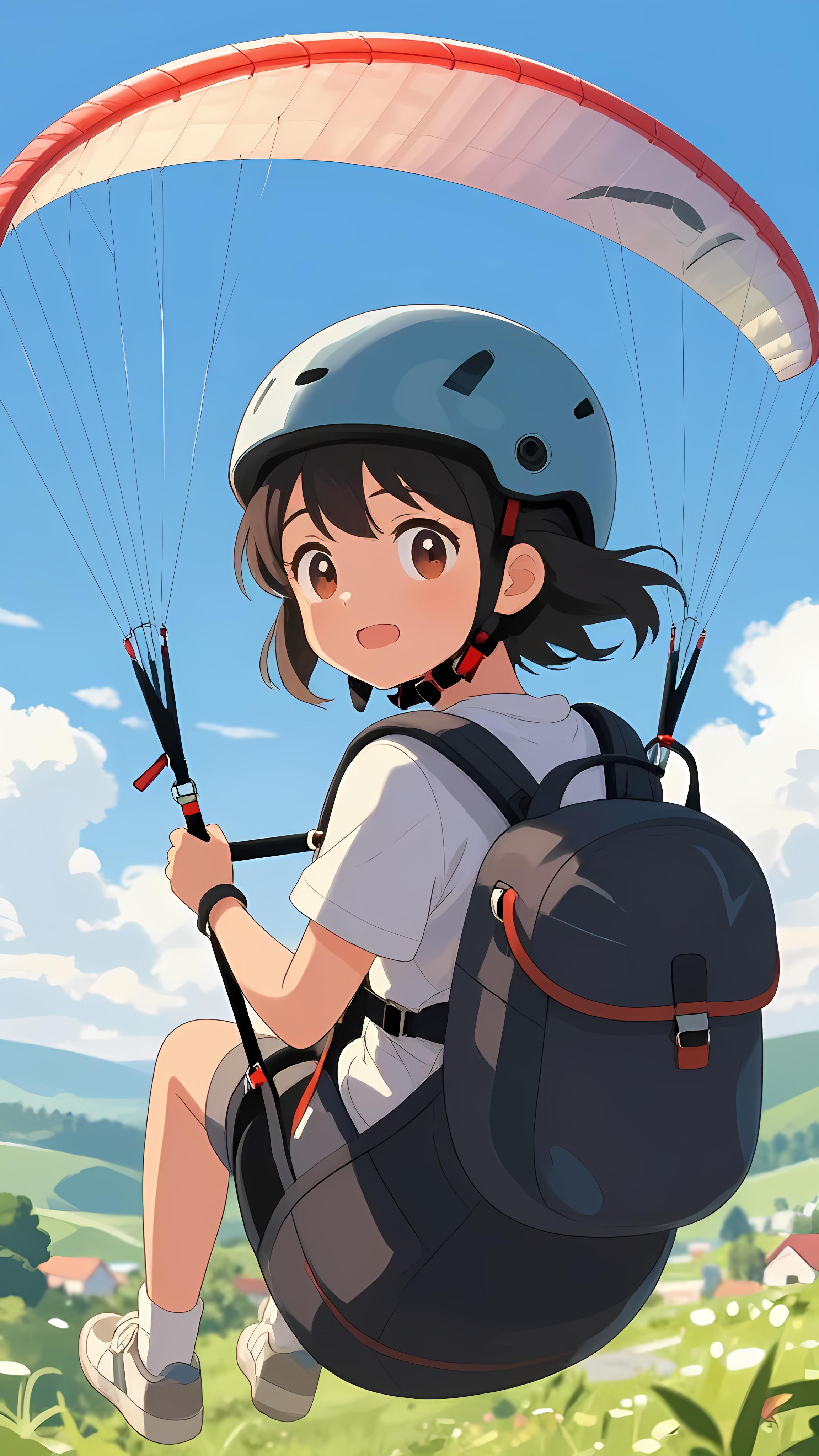 Paraglider Girl
