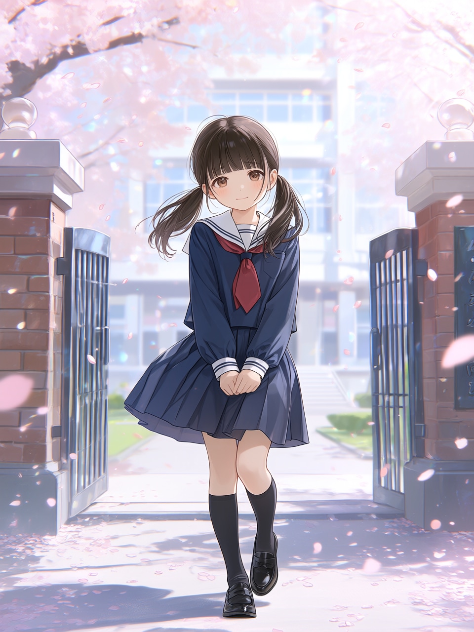 Entering Middle School | の人気AIイラスト・グラビア