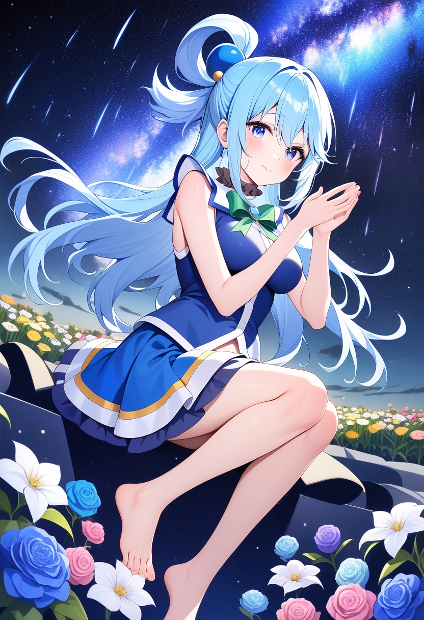 アクアの祈り | の人気AIイラスト・グラビア