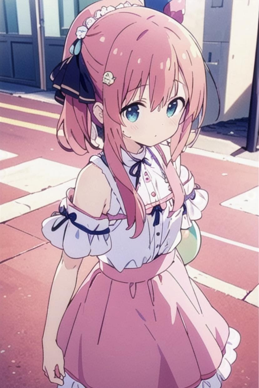 ピンクヘアー☆