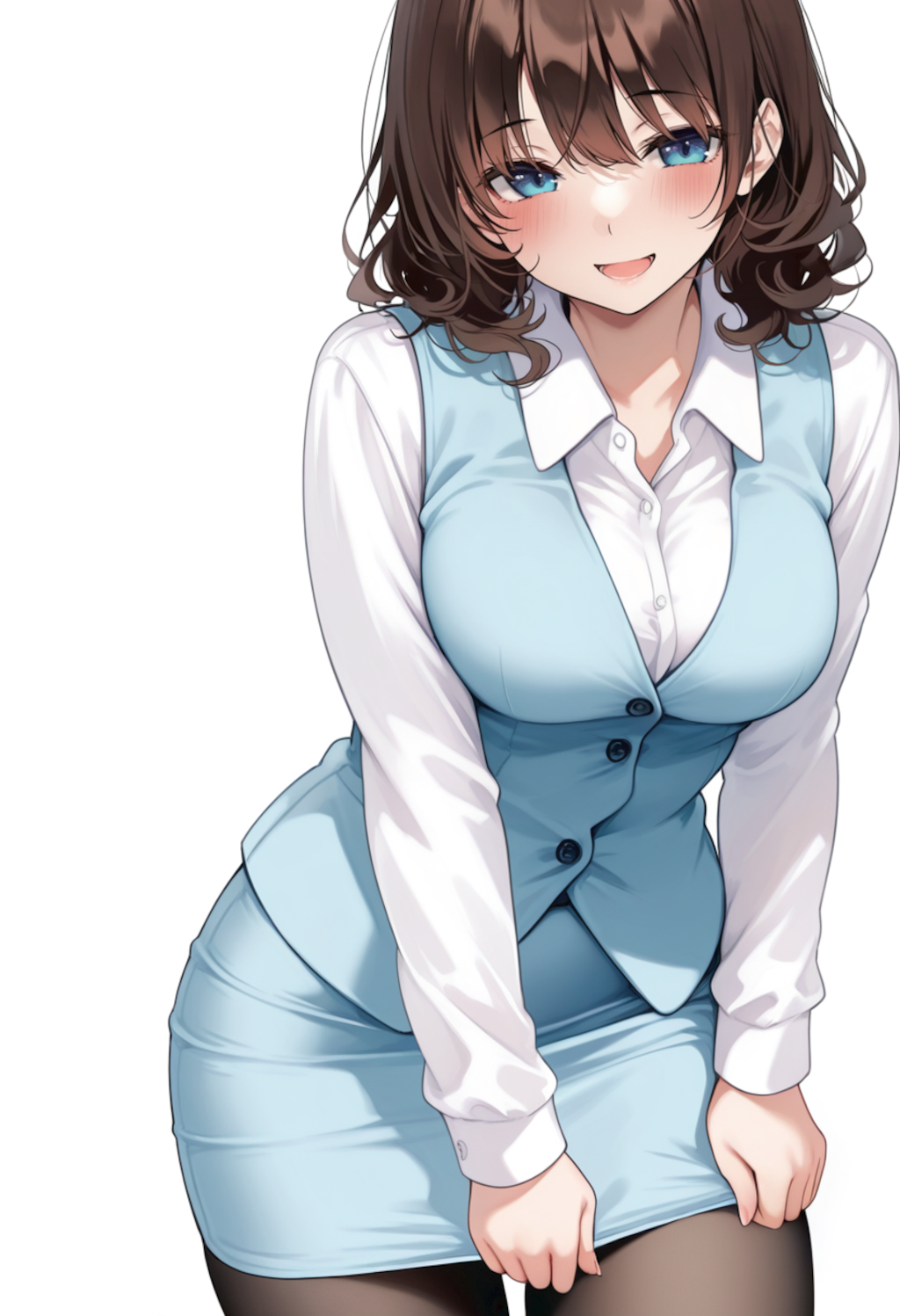 センパイ、どこ見てるんですかぁ〜