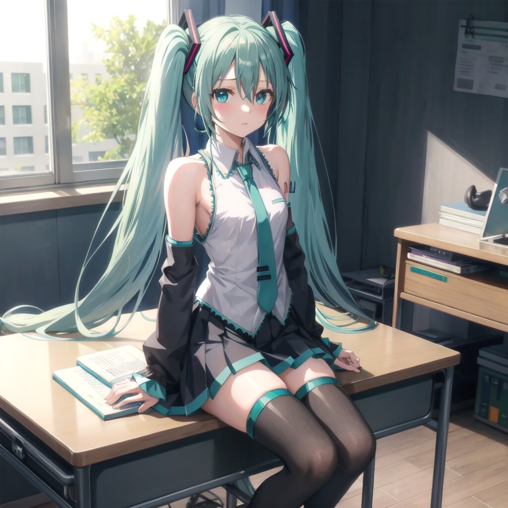 呪文に従わないミクさん | の人気AIイラスト・グラビア