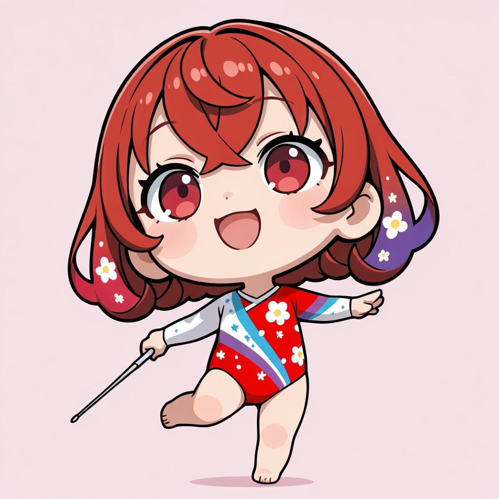 rhythmic gymnastics | の人気AIイラスト・グラビア