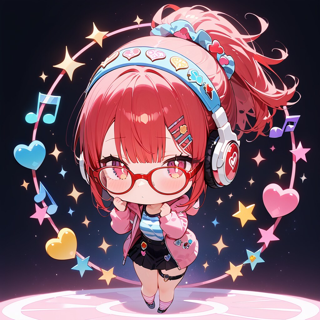 🎧️の赤髪ちゃん