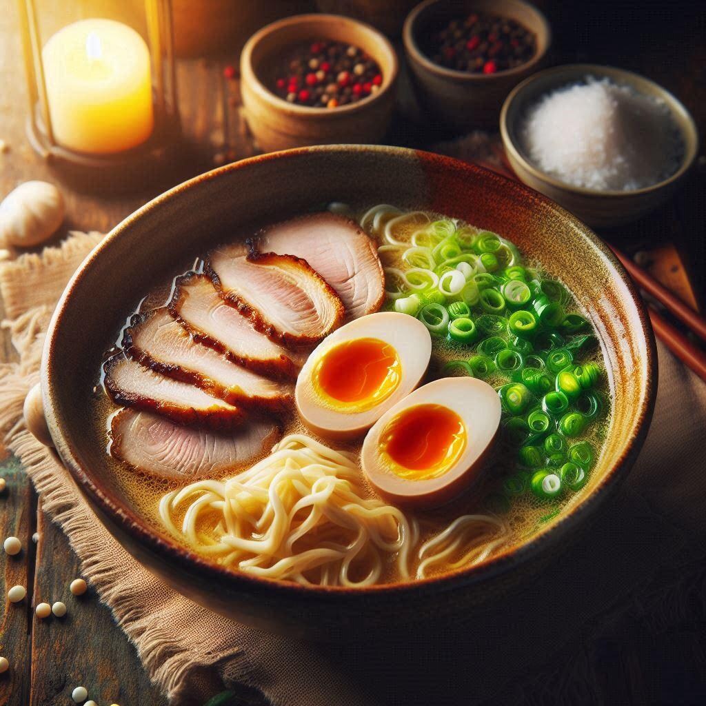ラーメンを美味しく見せる