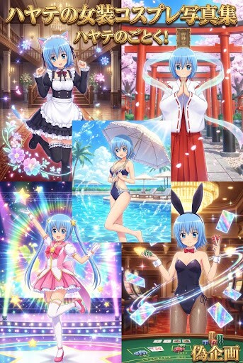 偽企画　ハヤテの女装コスプレ写真集　ハヤテのごとく