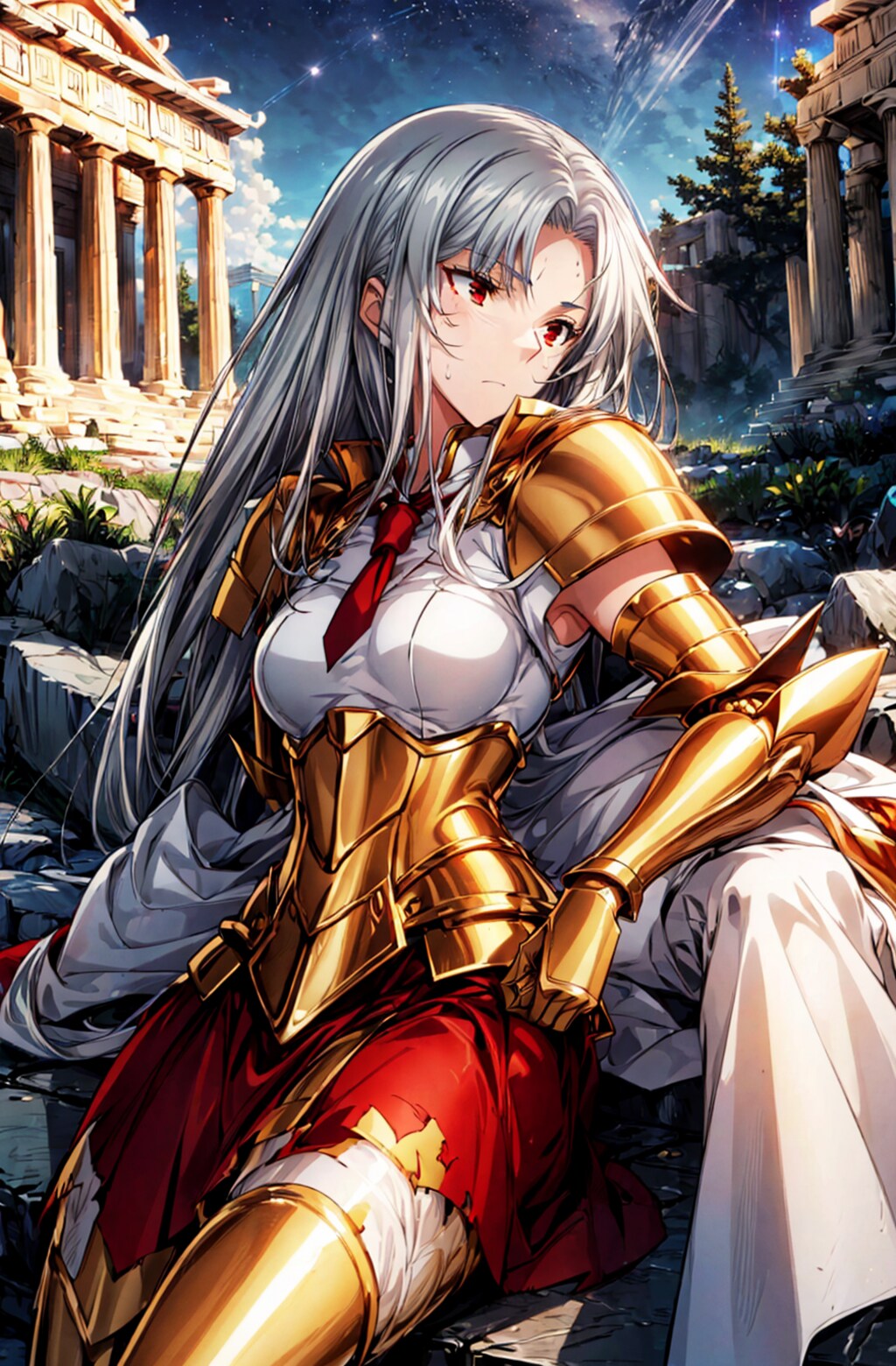 双子座「悪に取り込まれる前に、アテナの盾を・・・」