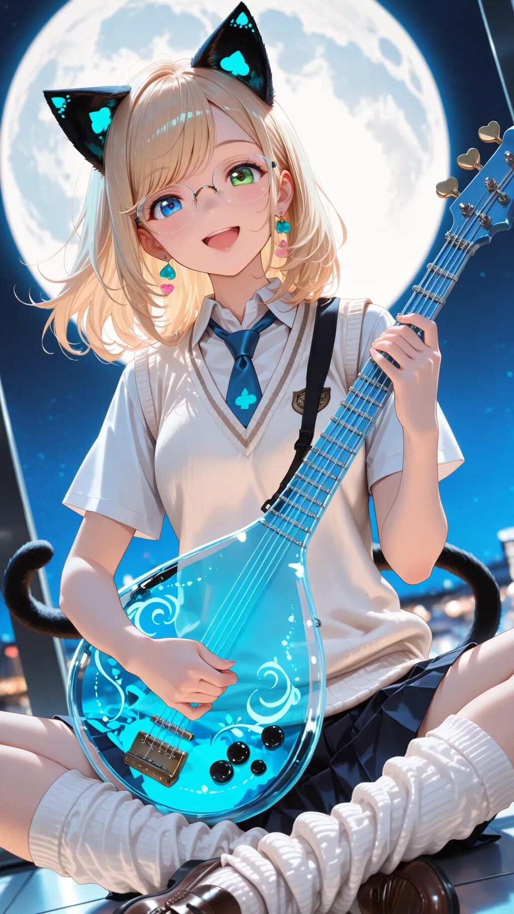 月と透明楽器