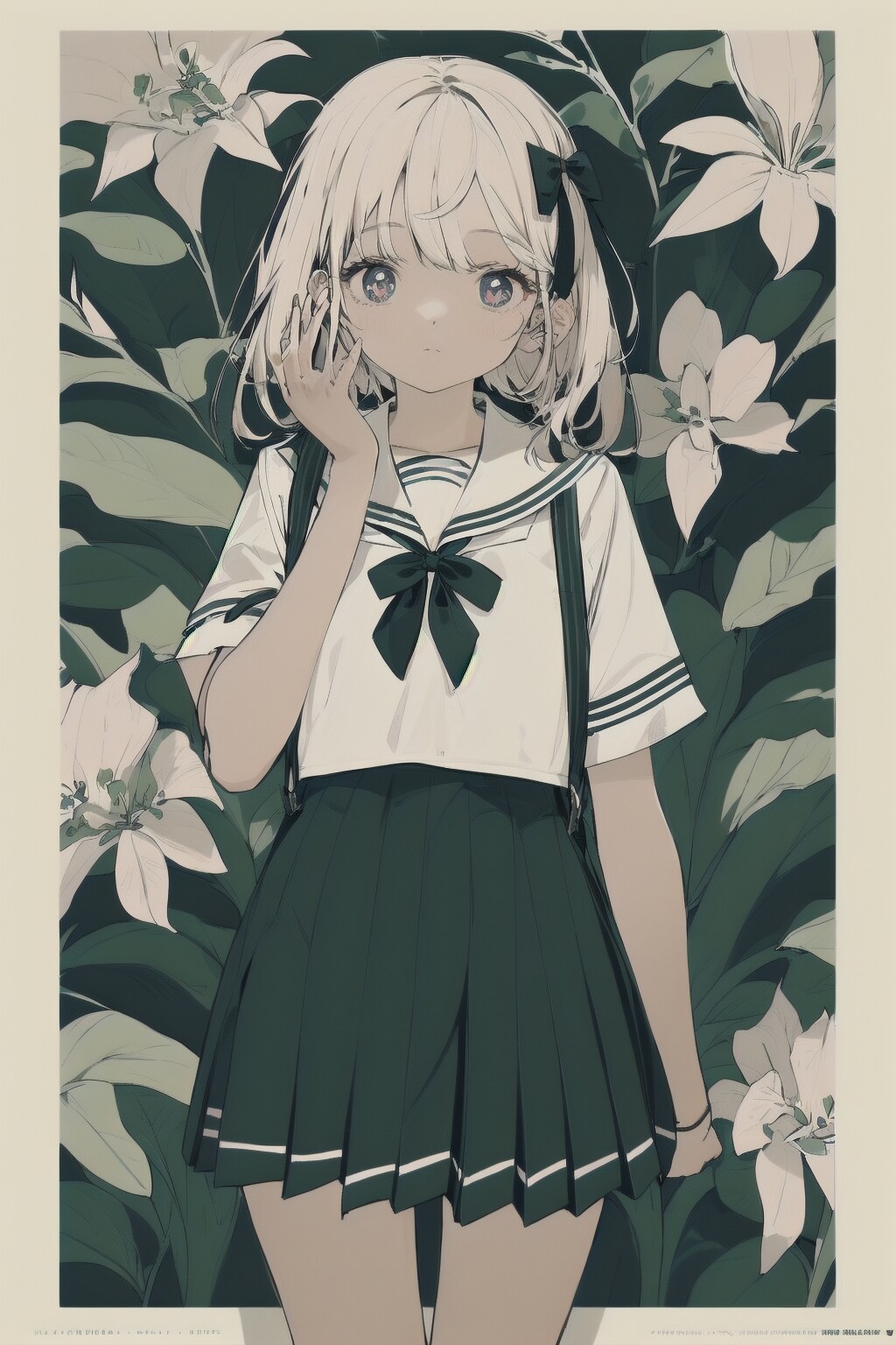 SD2.1系モデルテストを兼ねたレトロポスター風イラストなど