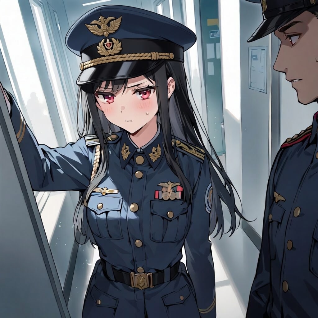 中尉と伍長 | の人気AIイラスト・グラビア