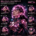 メタル系変身シークエンス 4枚目