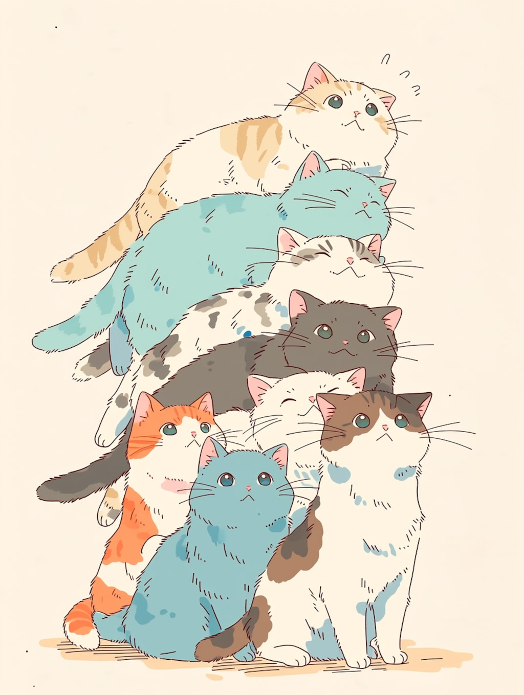 にゃんこタワー