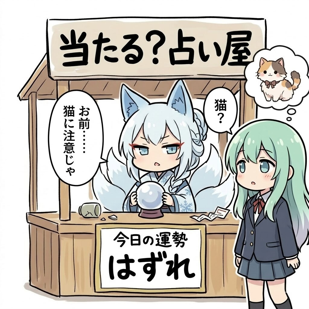 猫に注意