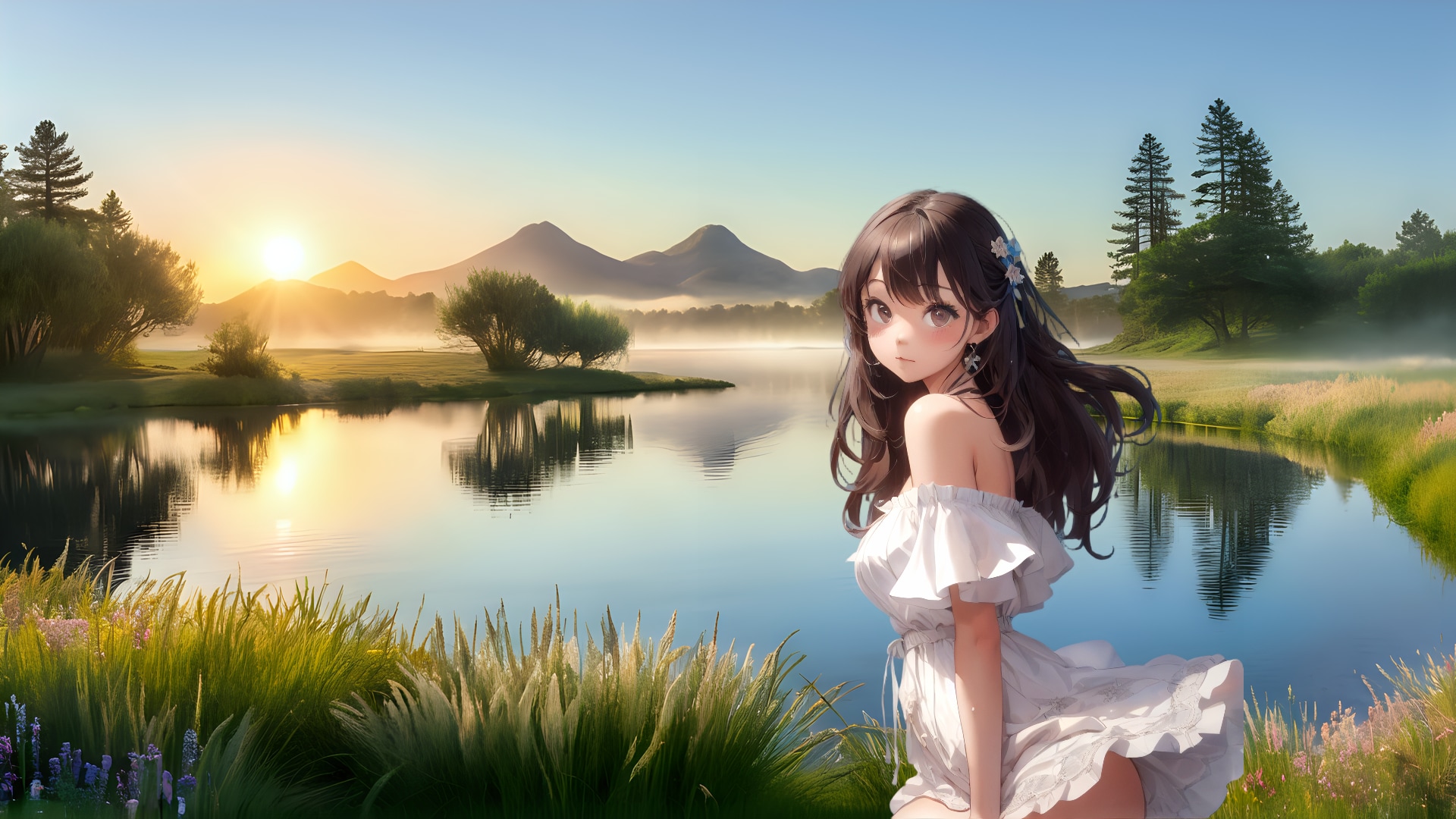 Full HD 壁紙02 BD071 | の人気AIイラスト・グラビア