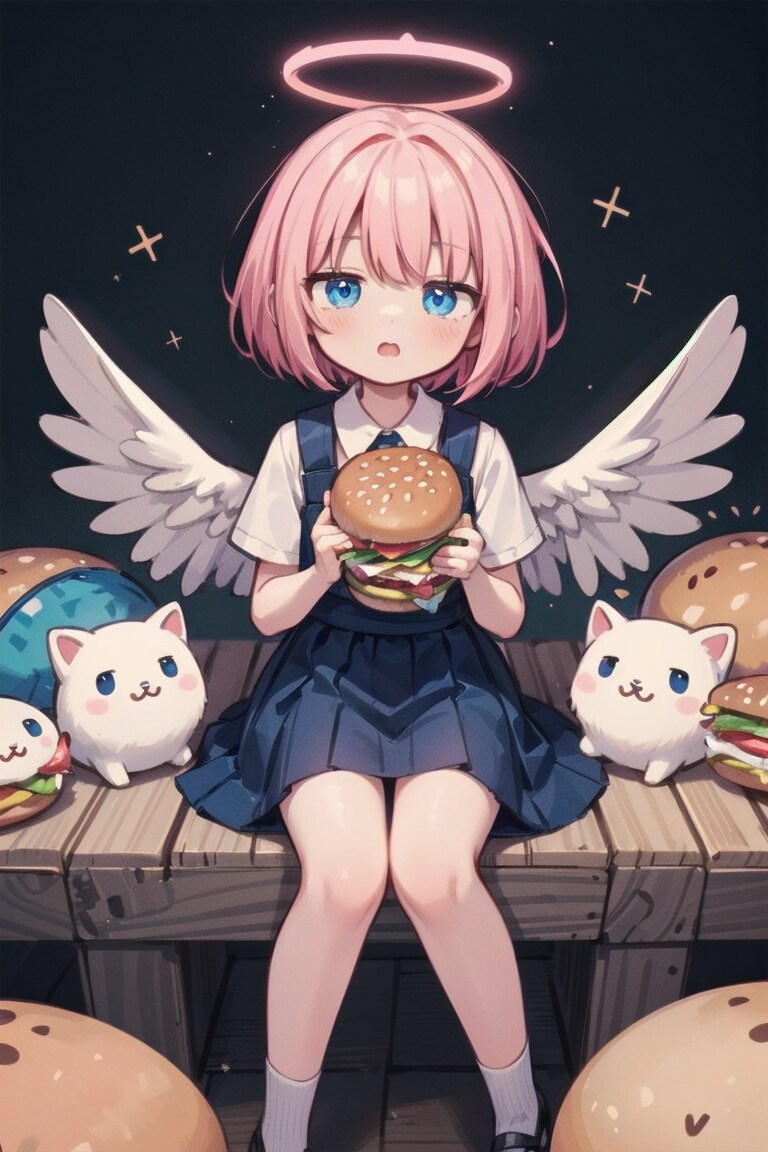 天使はハンバーガーが好き