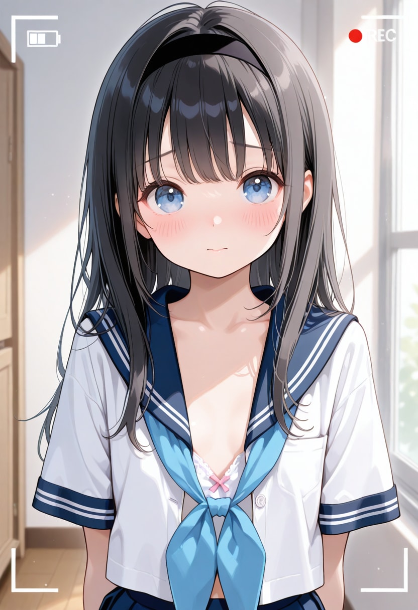 黒髪の美少女(R-15)(376)