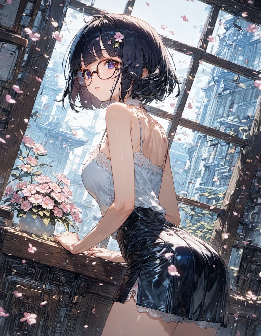 Petals in a Glass City