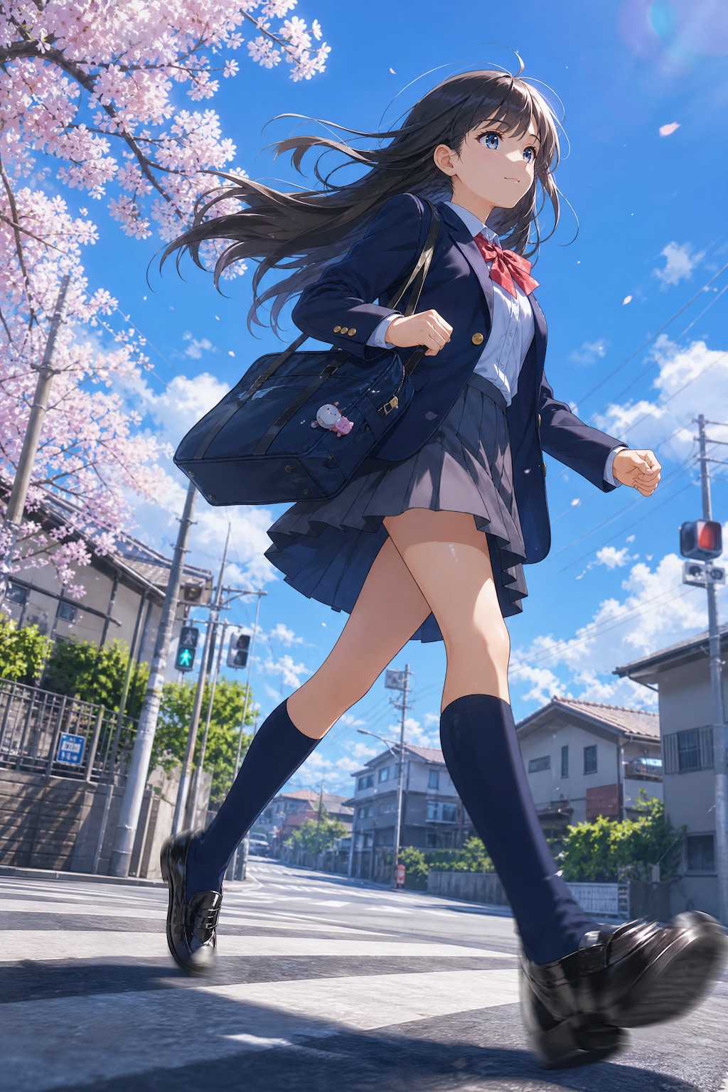 遅刻〜する〜。