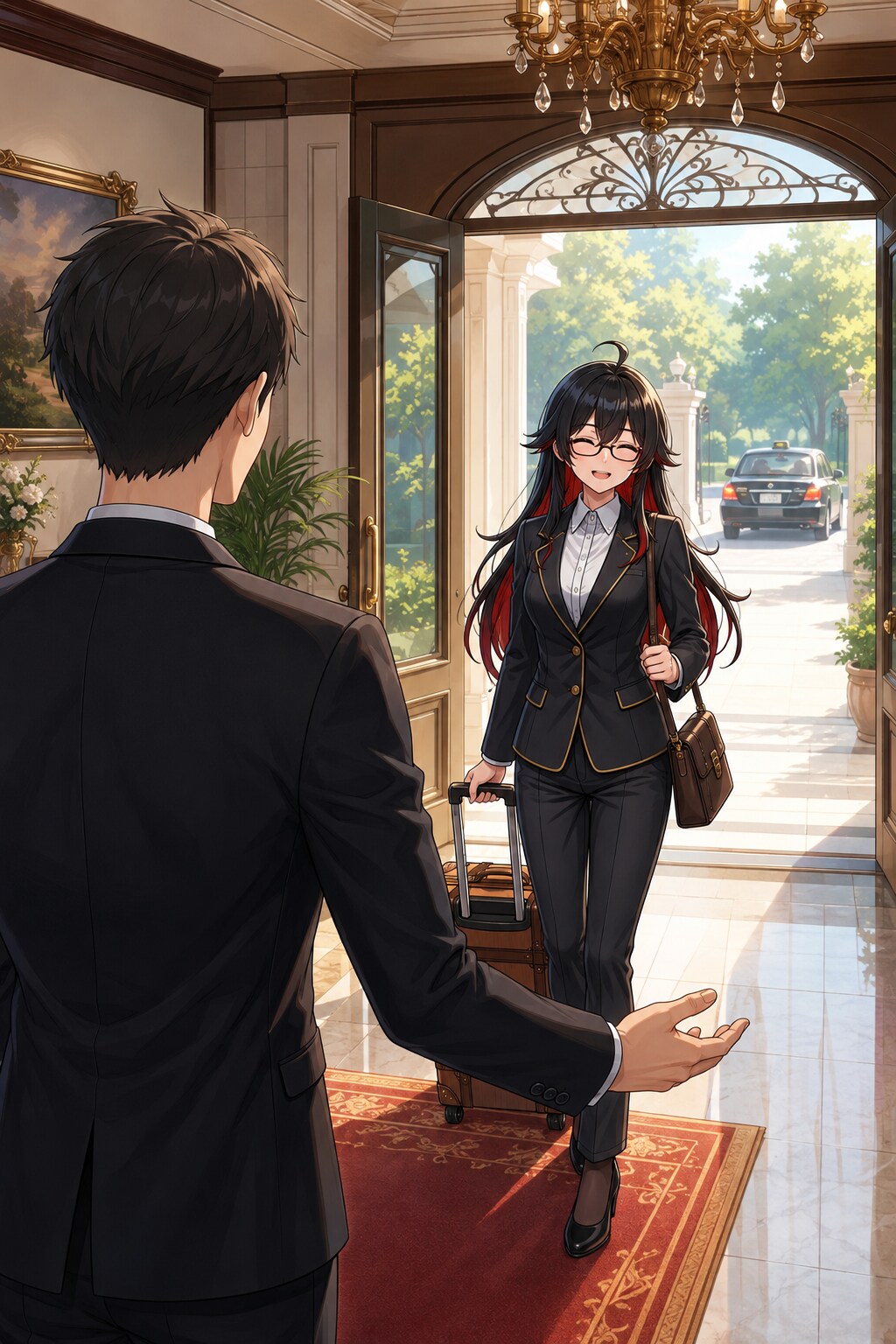 朱闇さんおかえり！ | の人気AIイラスト・グラビア