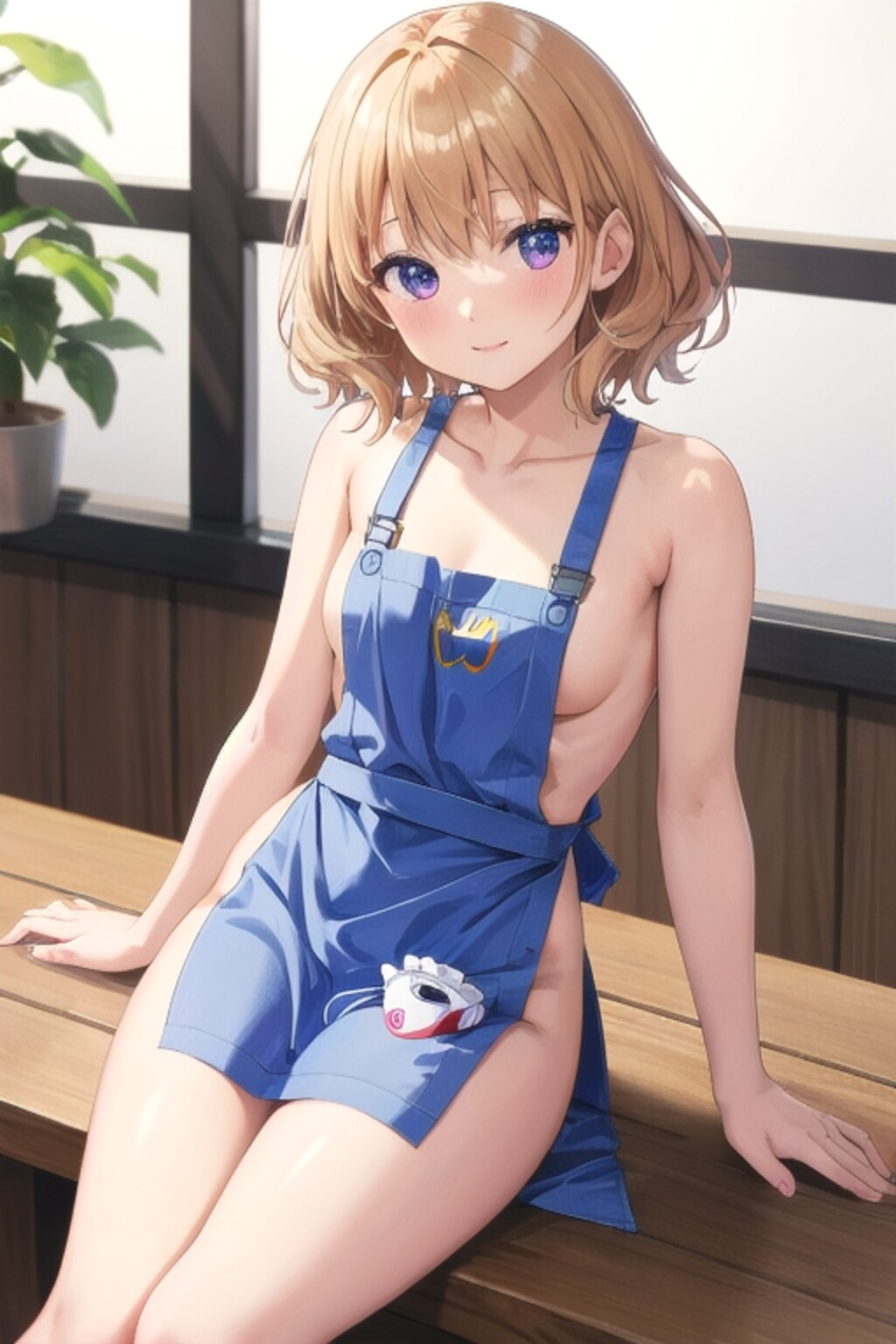 裸エプロンろりっこ