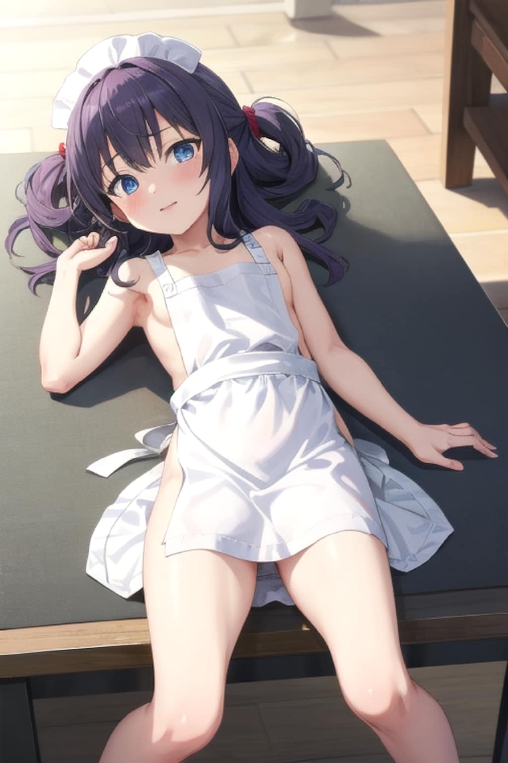 裸エプロンろりっこ