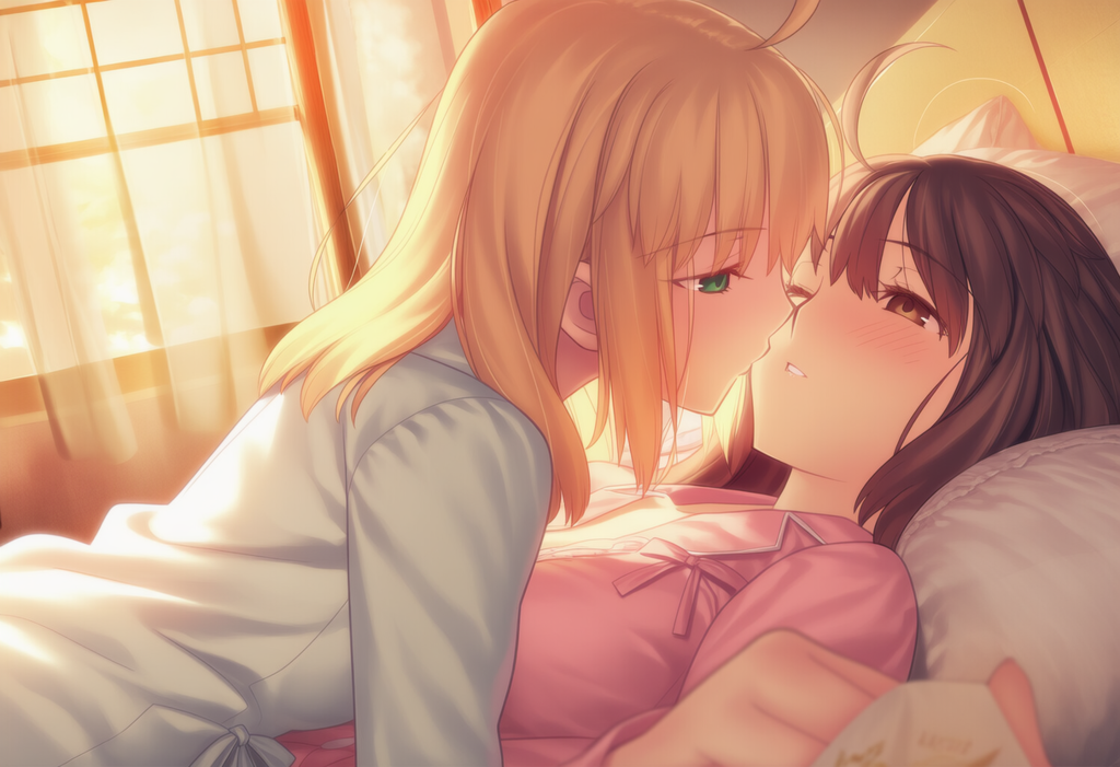 朝の特別チケット(百合要素強めです)