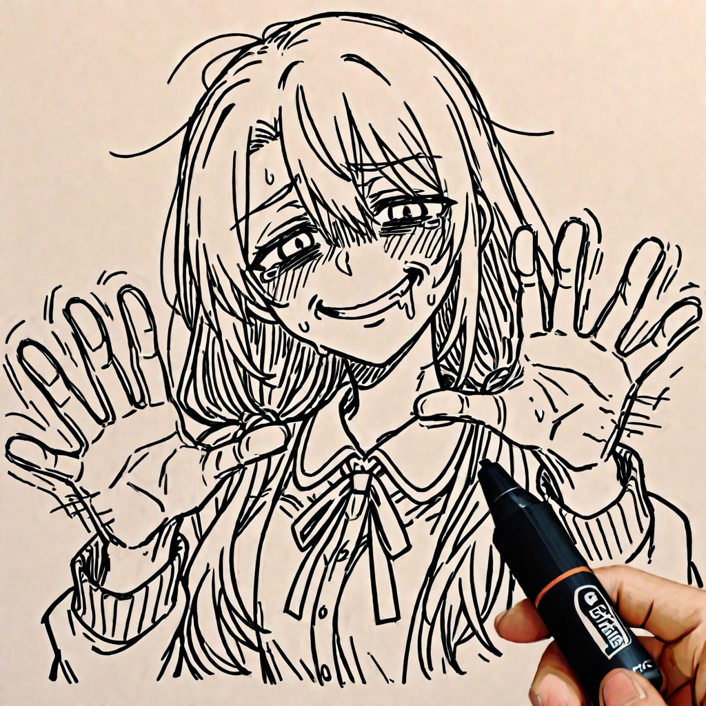 へた絵をAIに出力させるテスト