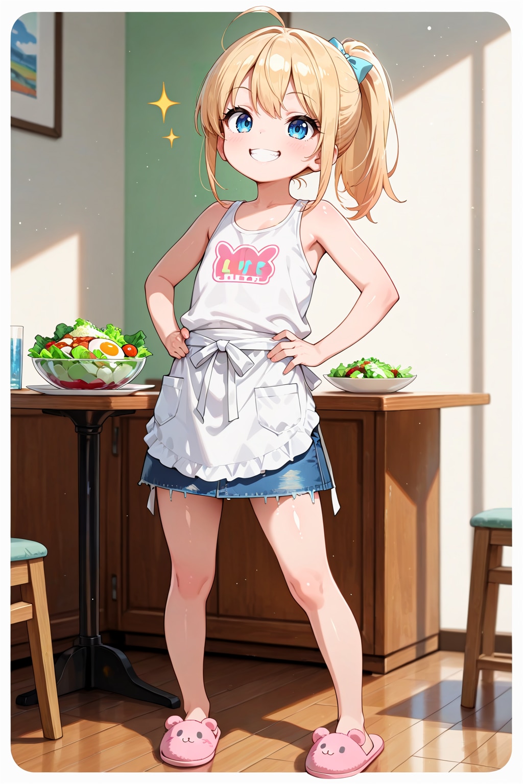 今包丁持ってるから危ないよ？