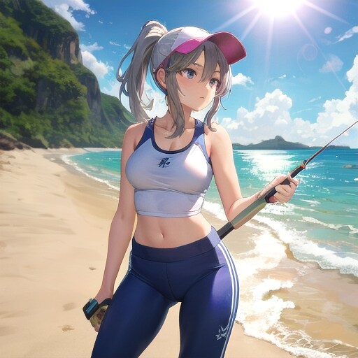 無人島でフィッシング