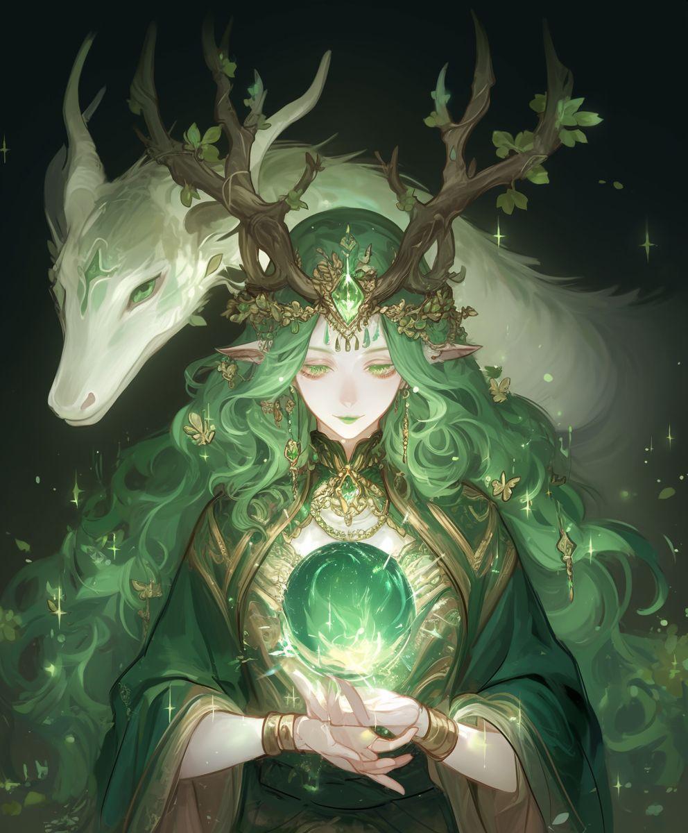 鹿角の女王