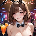 バニーガール 2枚目