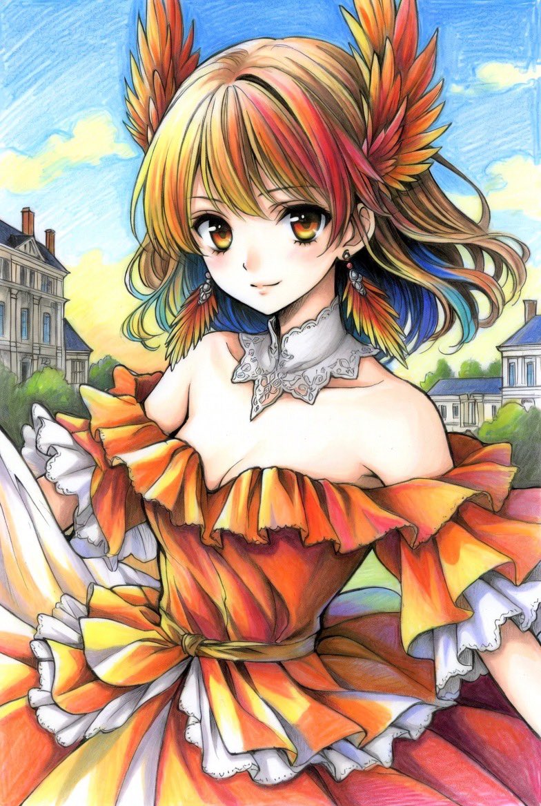 色鉛筆画風 | の人気AIイラスト・グラビア