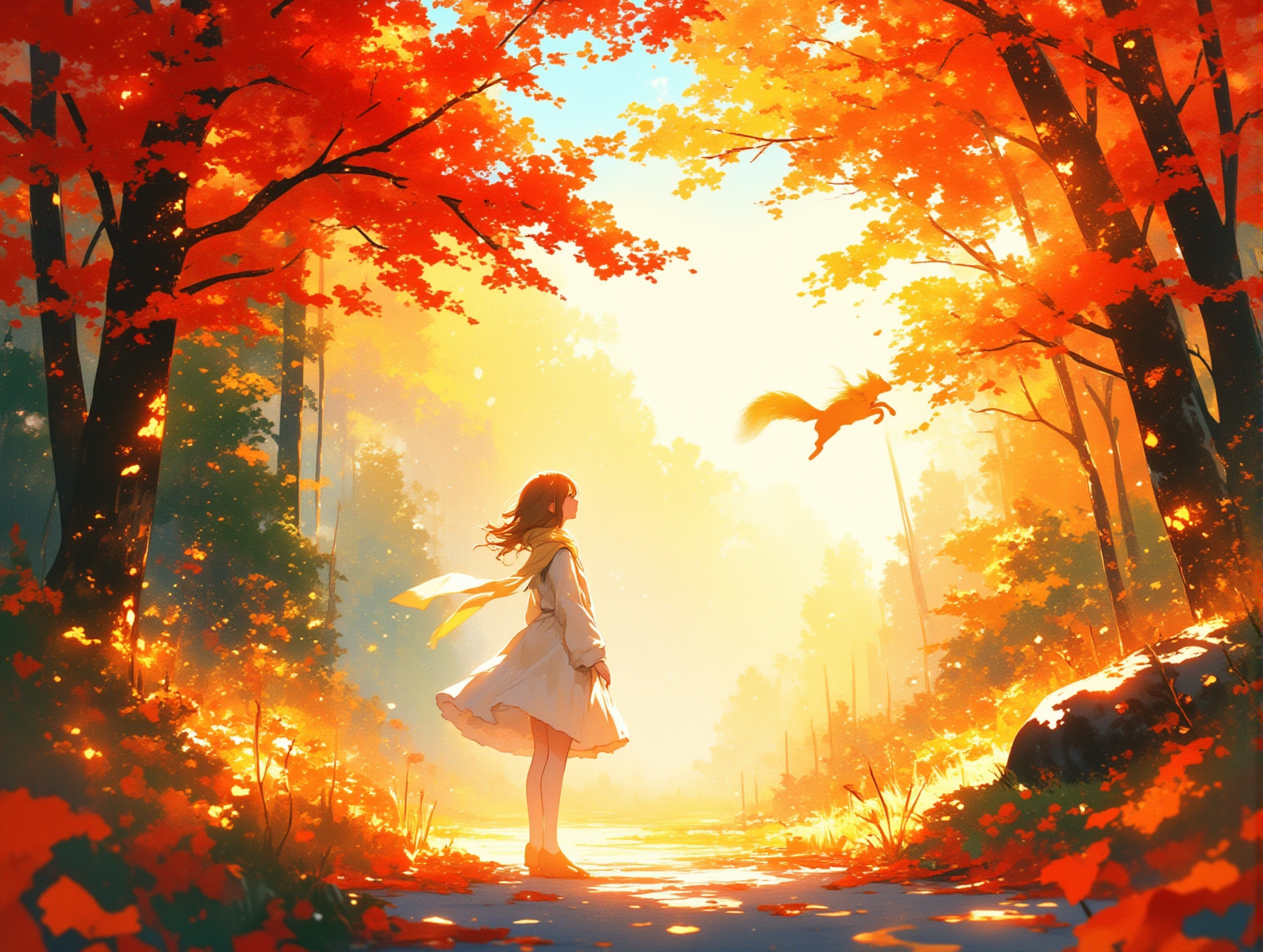 紅葉Red_7 | の人気AIイラスト・グラビア