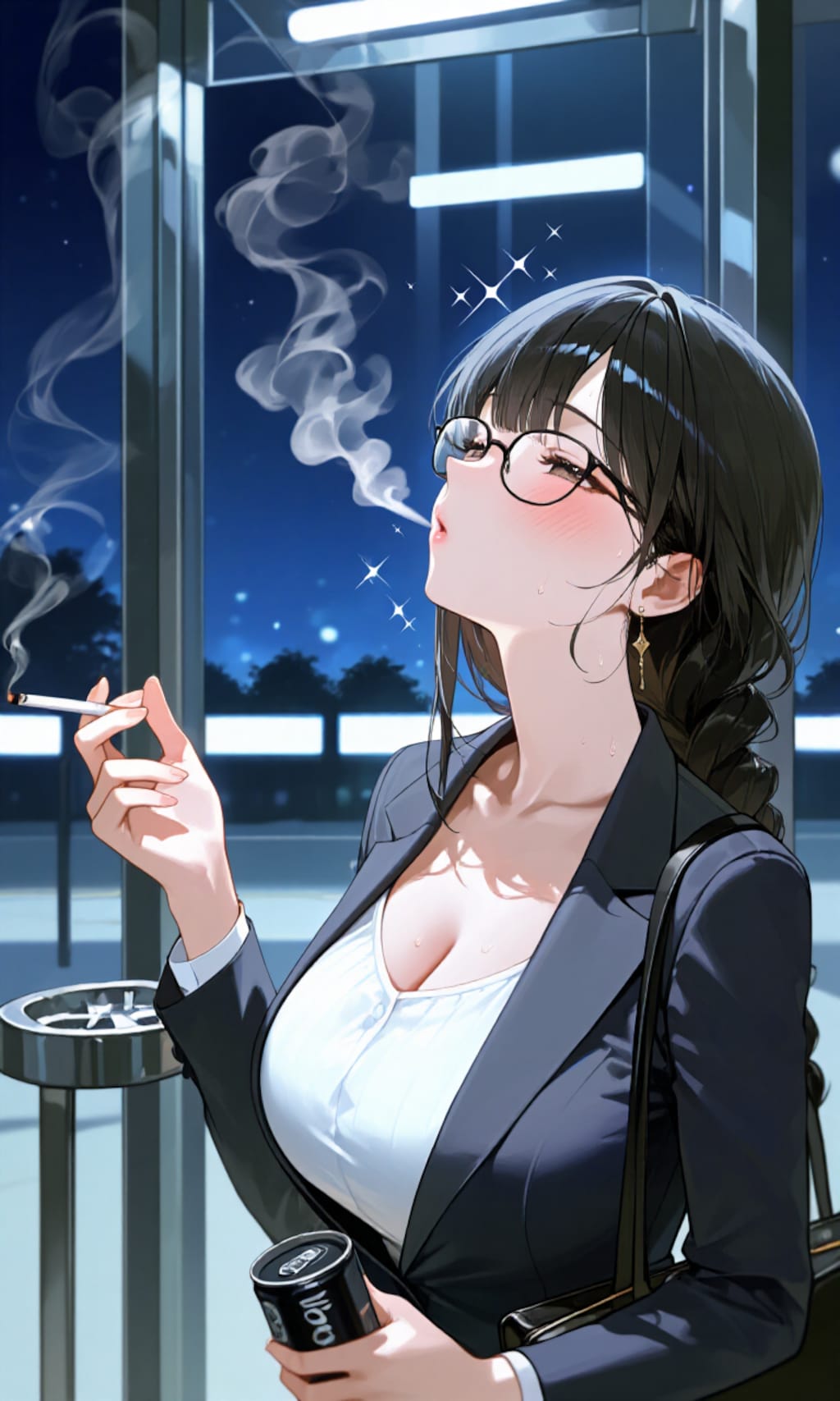 12時間振りの一服