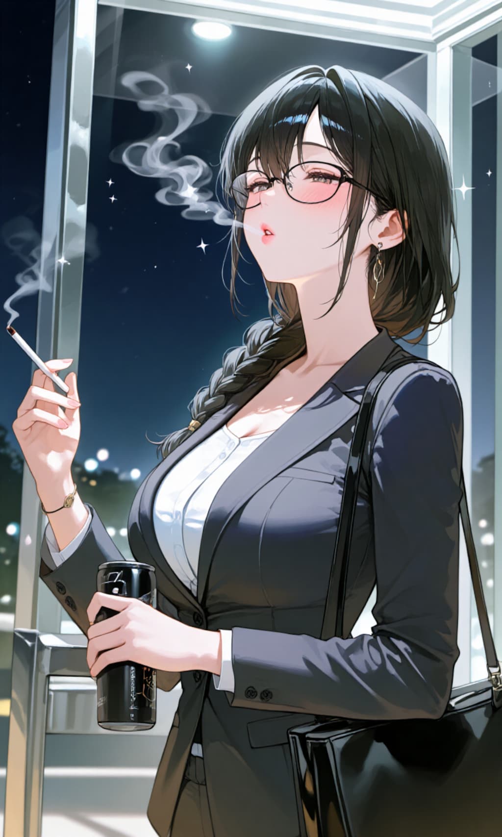 12時間振りの一服