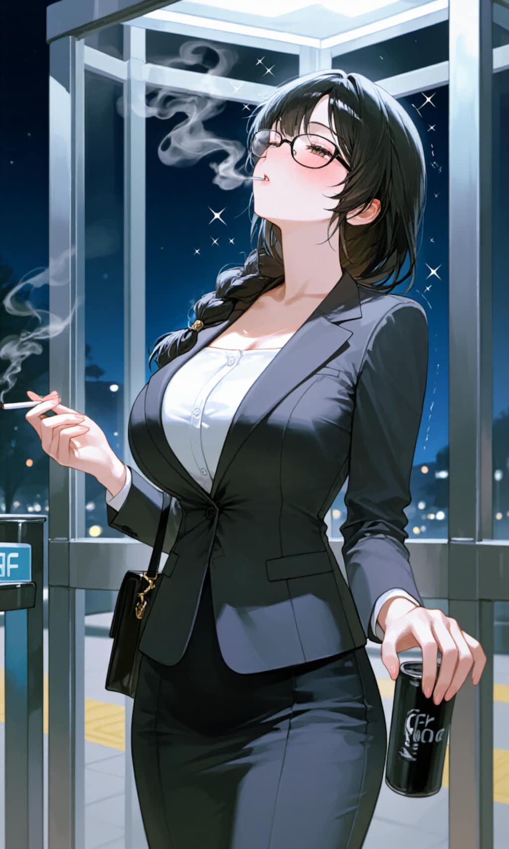 12時間振りの一服