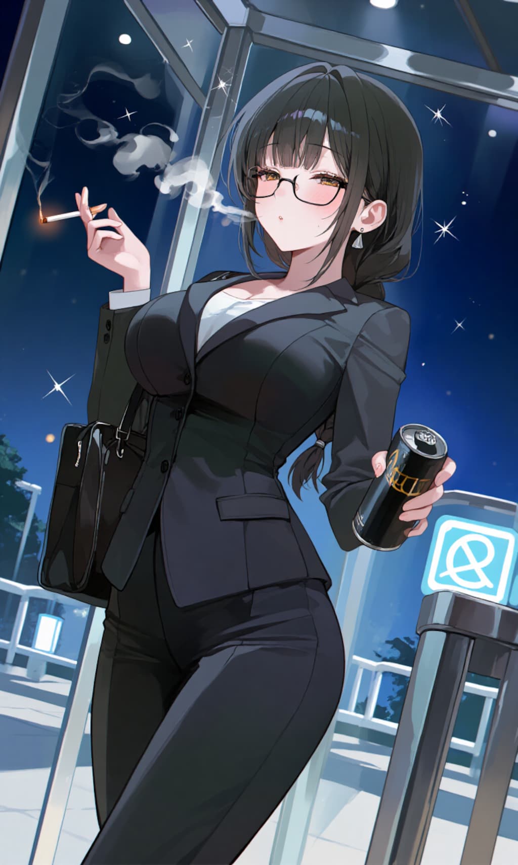 12時間振りの一服