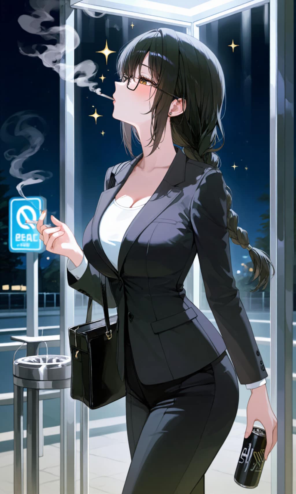 12時間振りの一服