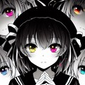 暗闇に潜む数人の女の子達 3枚目