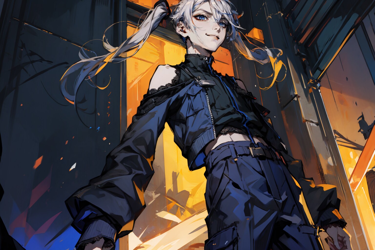 ツインテール男子弐企画採用です | の人気AIイラスト・グラビア