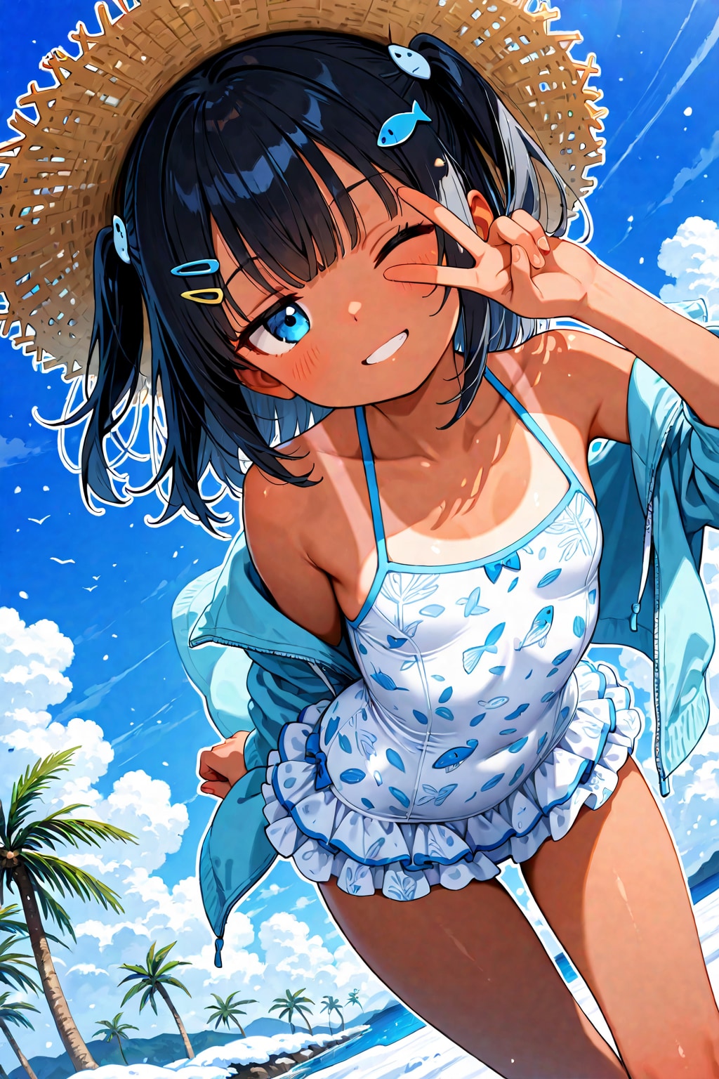 季節外れの水着