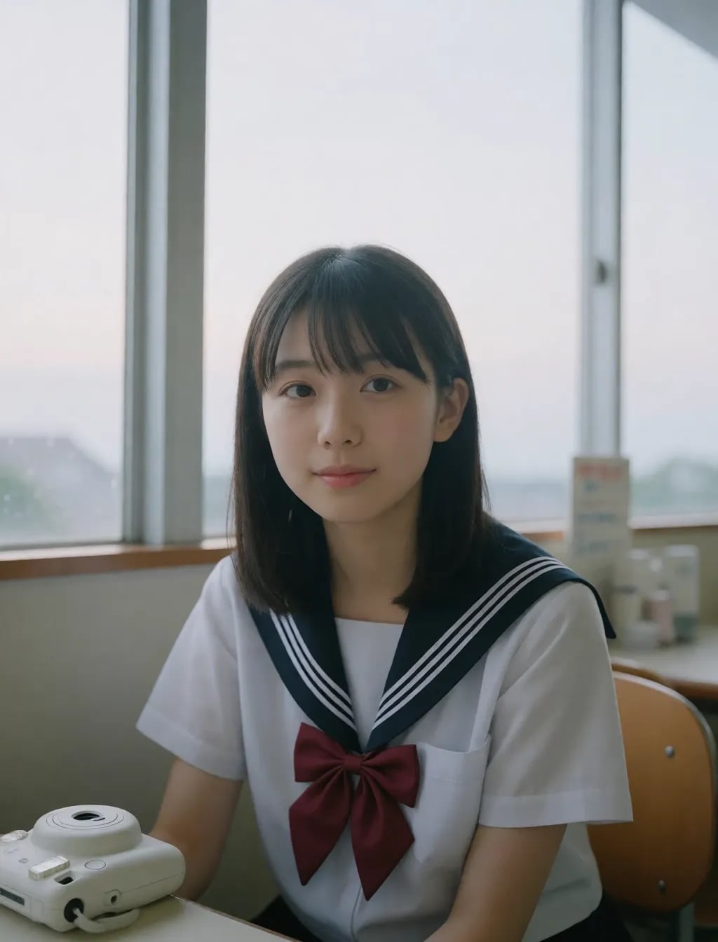 今朝の制服