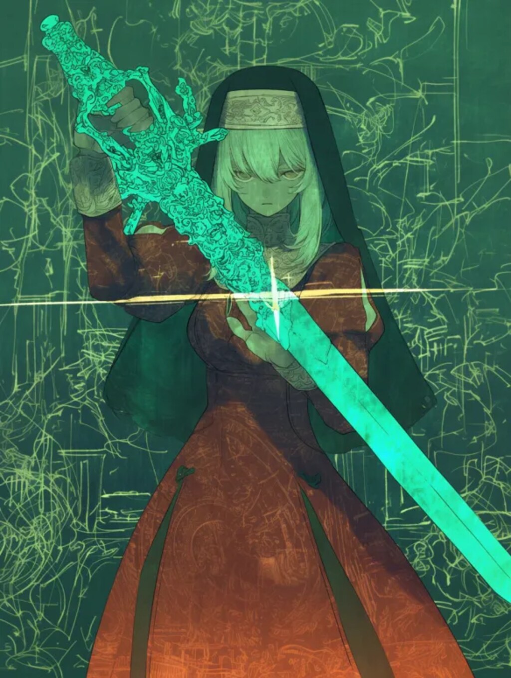 越夜隊 最精鋭戦力「教会の聖爪」 『アンヴィ, 左手 人差指』