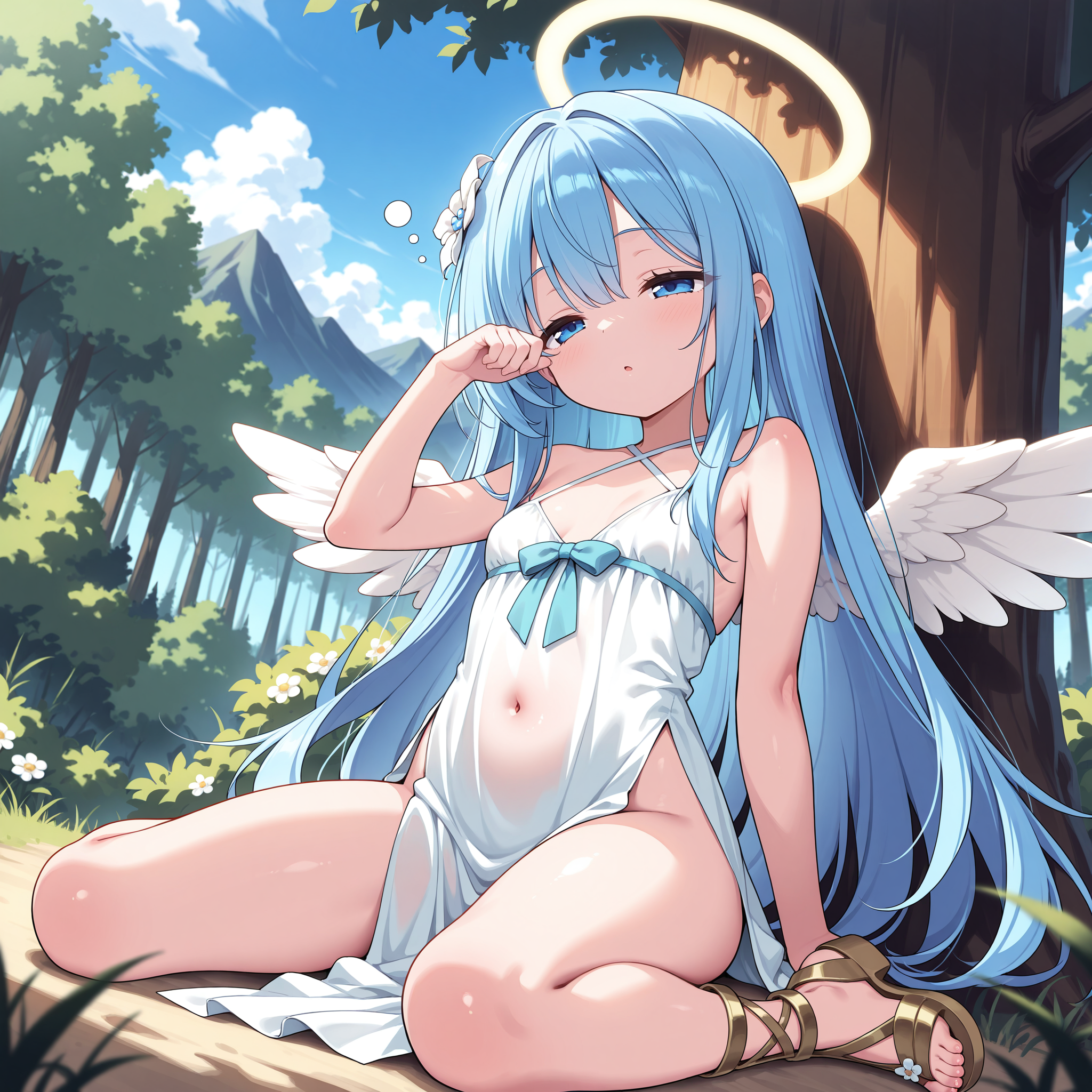 天使ちゃん・危険なお昼寝