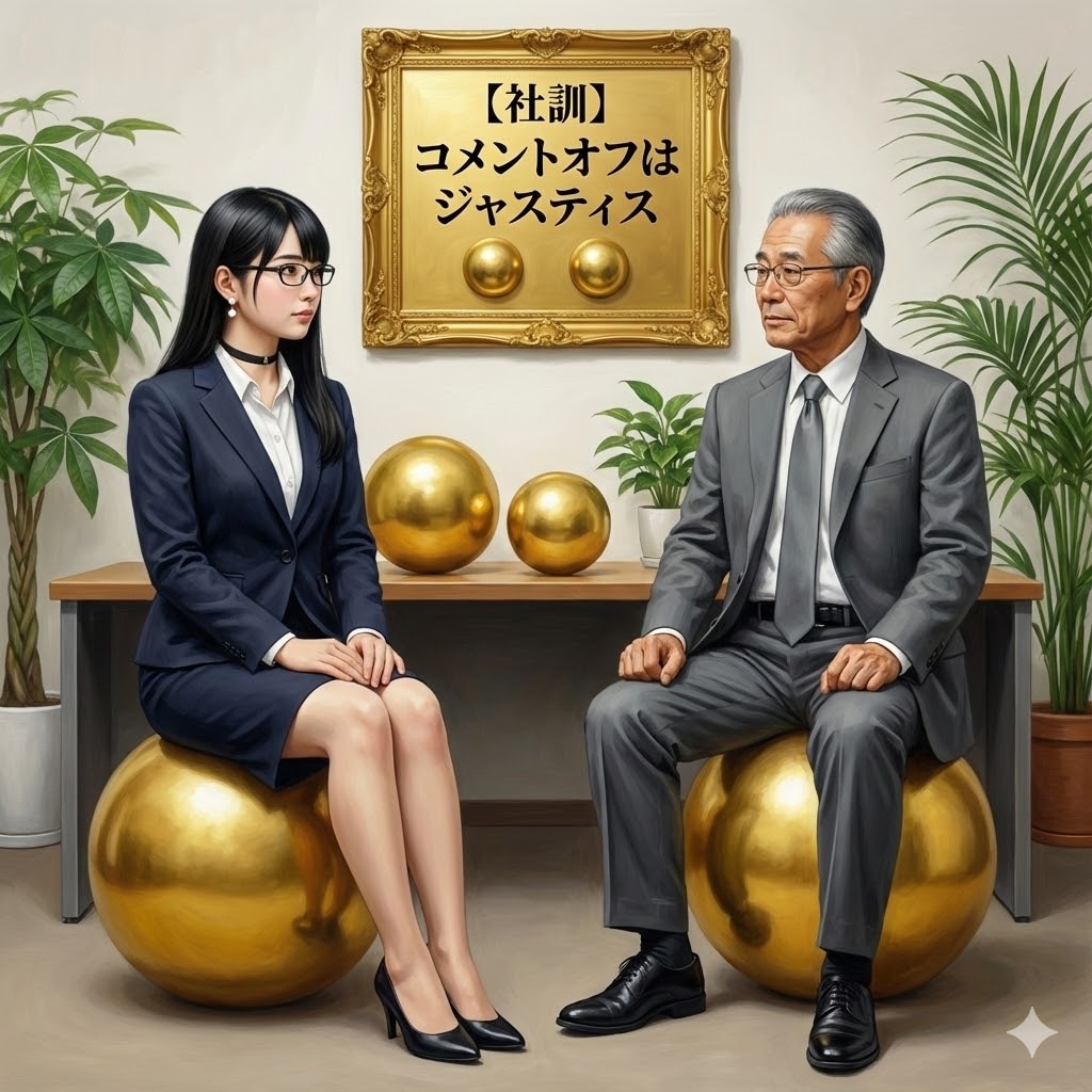 【社訓】コメントオフはジャスティス | の人気AIイラスト・グラビア