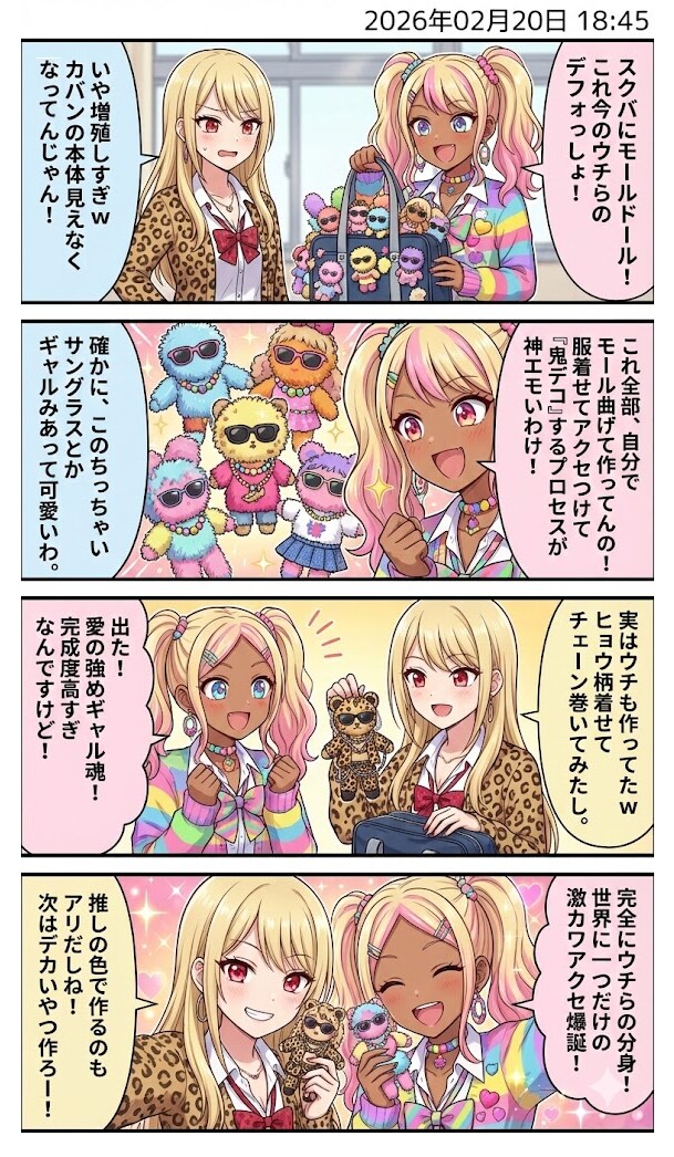 モールドール大増殖中！　毎日漫画18時