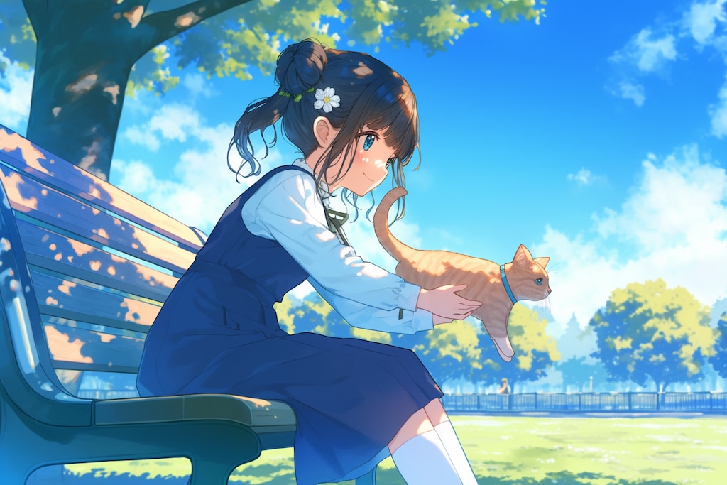 猫🐈とおだんごちゃん🍡✨104