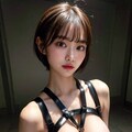 おっぱいポロリ93《ボンテージ》 9枚目