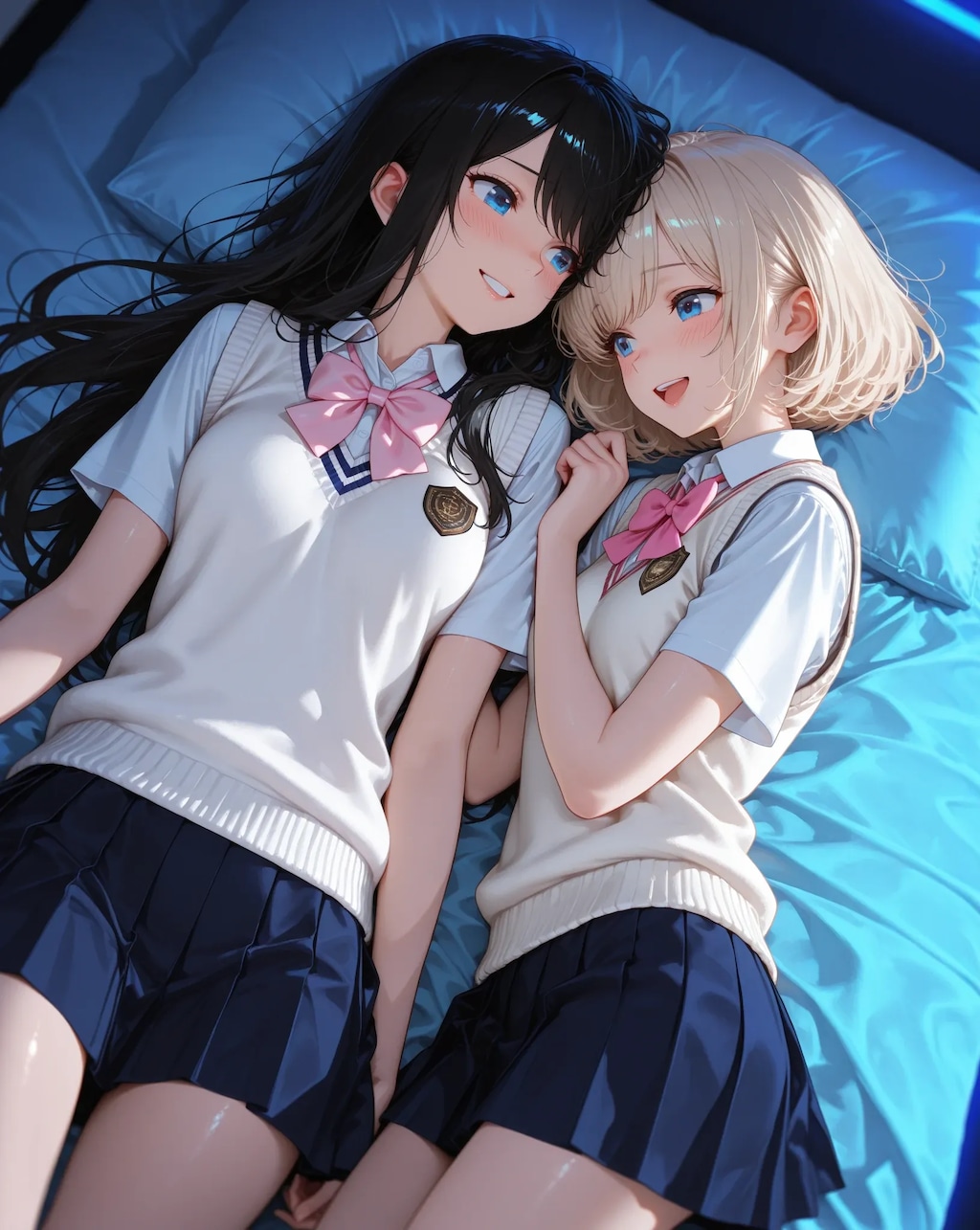 ちなつと黒髪ちゃん
